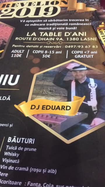 DJ Eduard la eveniment Revelion — show complet cu lumini și muzică